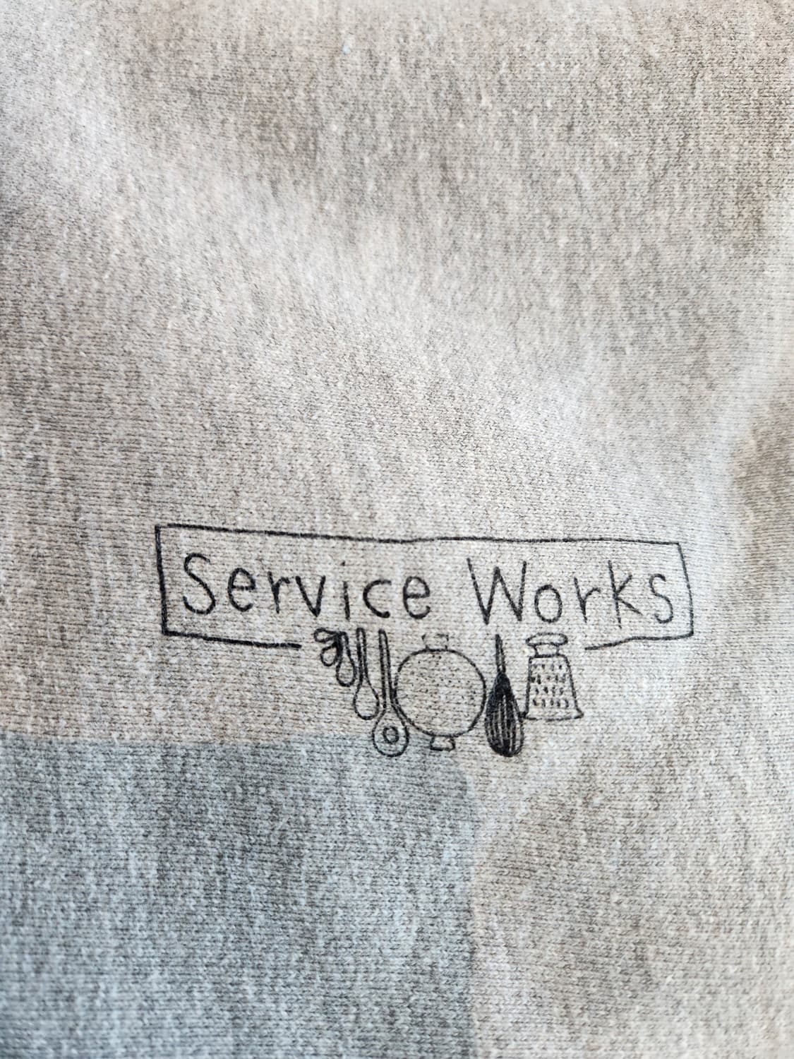 Service works 후드 L팝니다 상품이미지2
