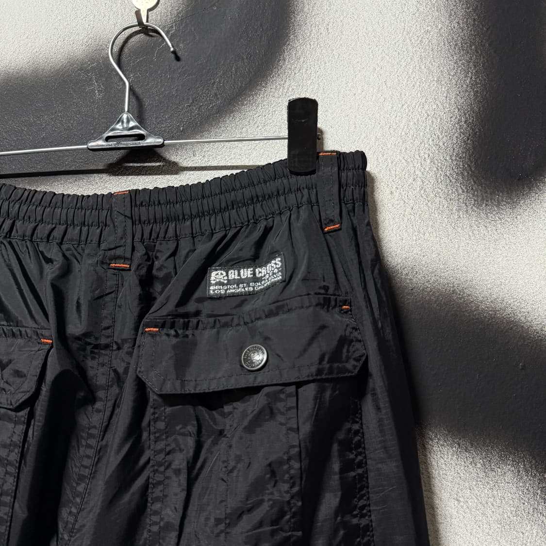 VTG 빈티지 원포인트 나일론 스트링 밴딩 카고 팬츠 상품이미지7