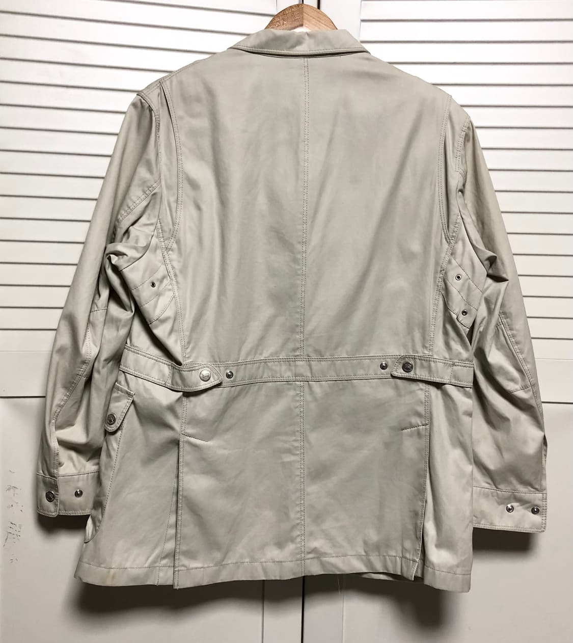 버버리 자켓 일판 사파리 필드자켓 남성용 블루종 상품이미지4