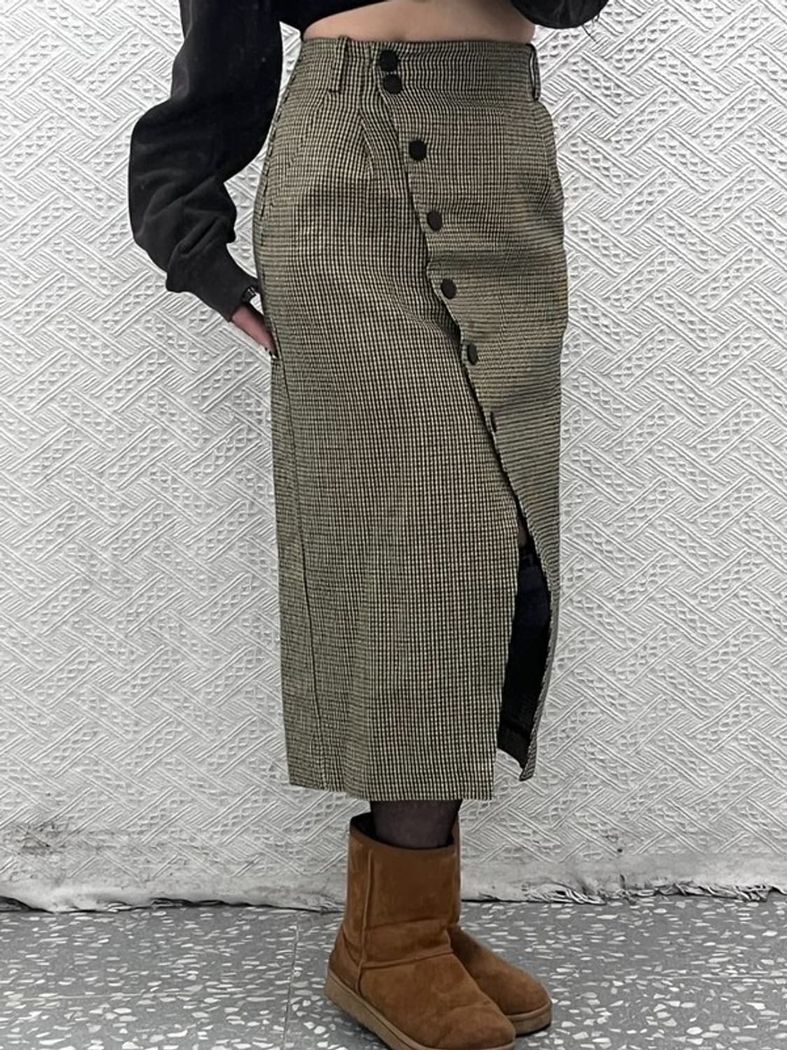 에이치앤엠 모던시크 하운드투스 랩 스커트 S C07508 상품이미지1