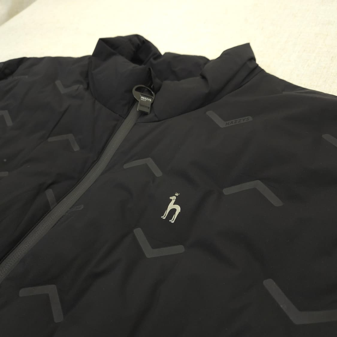 헤지스 블랙 경량 패딩 점퍼 상품이미지2