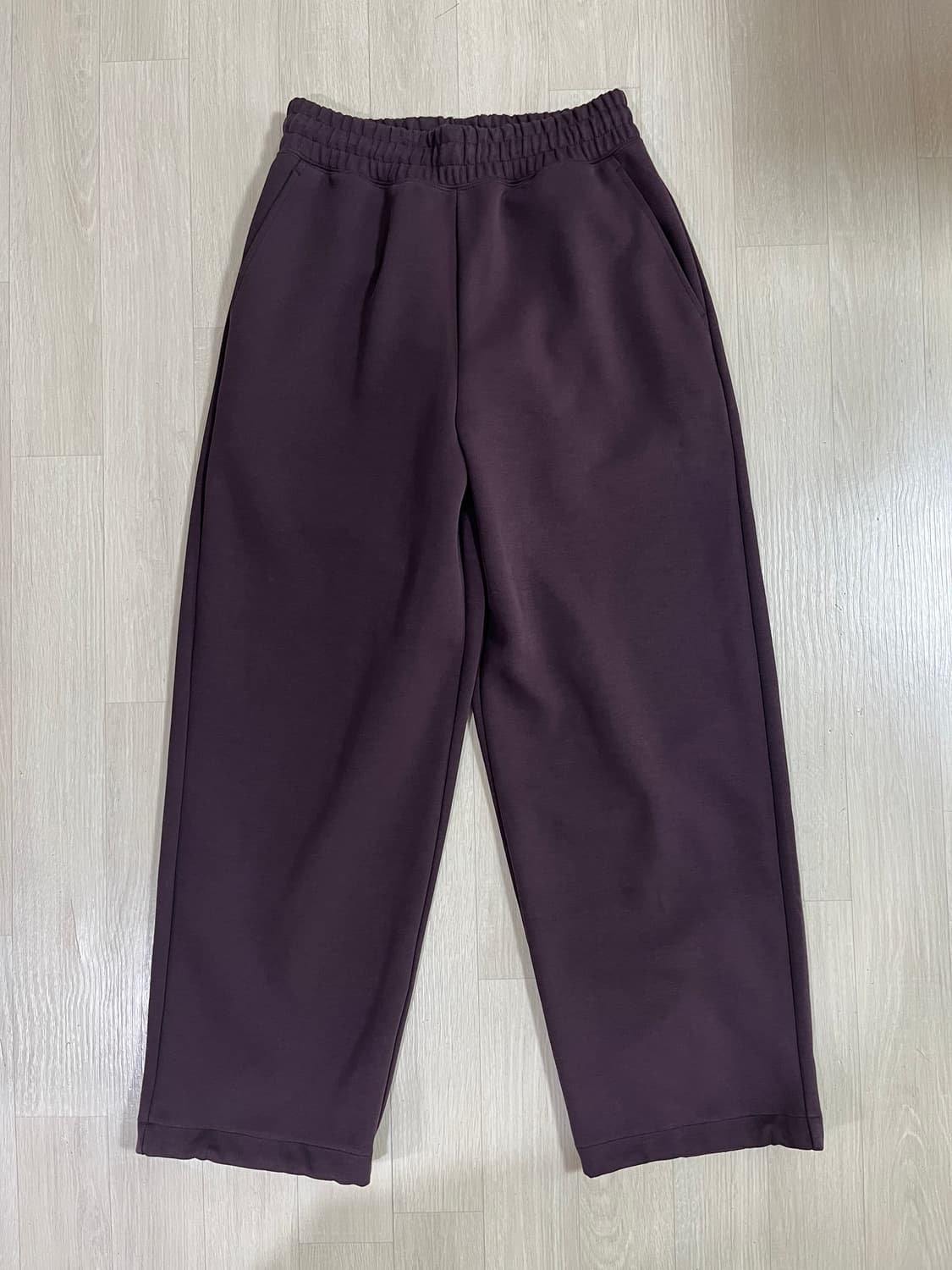 유니클로C 스웨트와이드팬츠 긴기장 S 상품이미지2