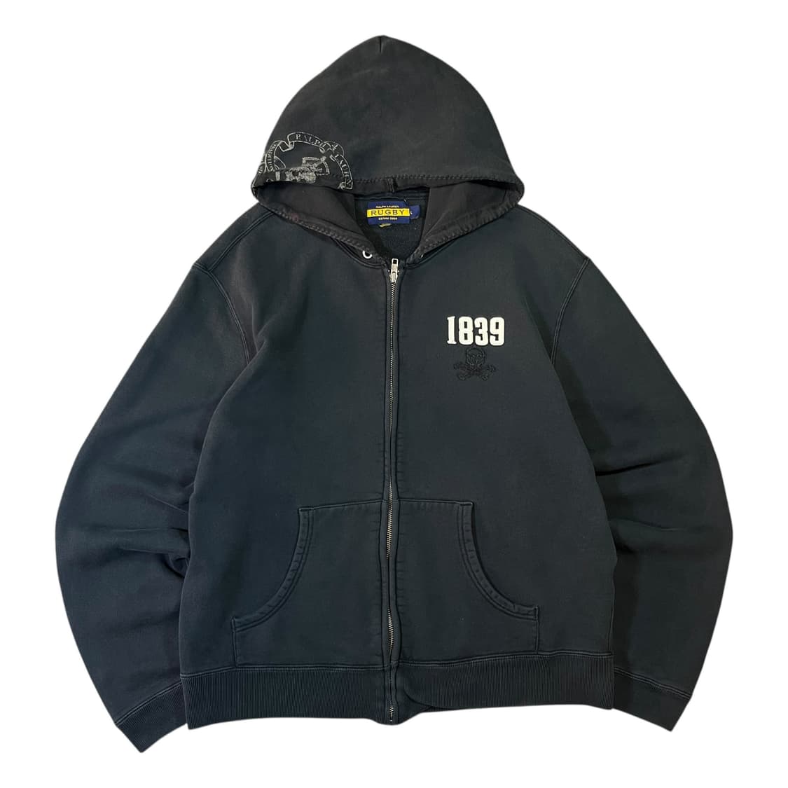 럭비 랄프 로렌 스컬 후드집업 상품이미지1