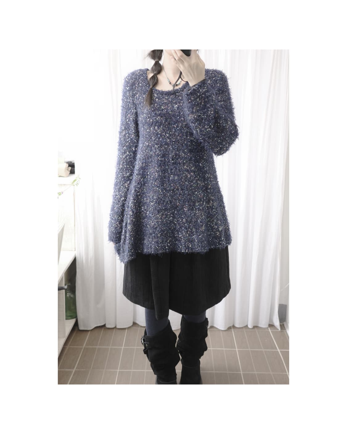 Earth music&ecology knit 상품이미지2