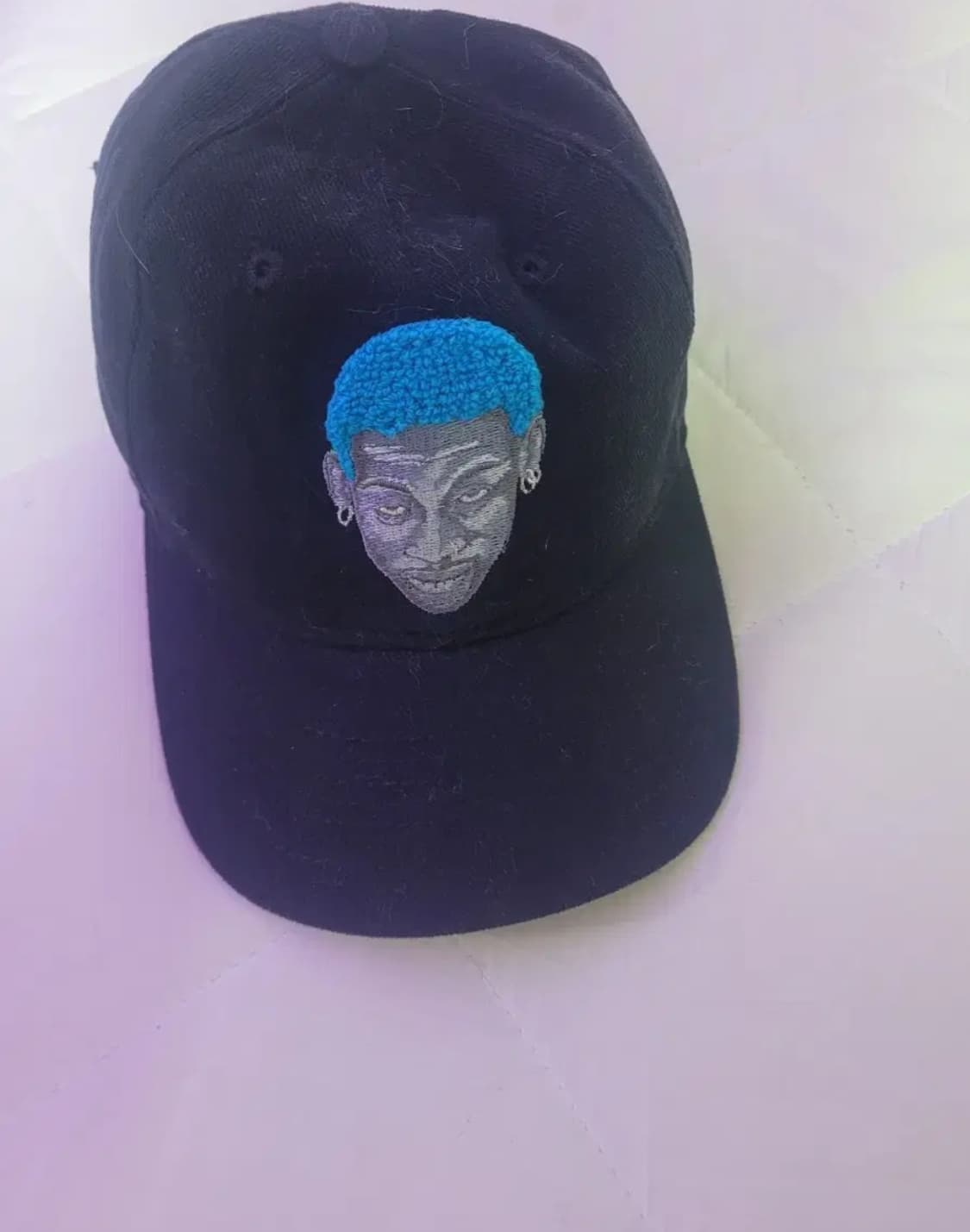 나이키 90s 빈티지 데니스로드맨 볼캡 (블루헤어) 상품이미지1