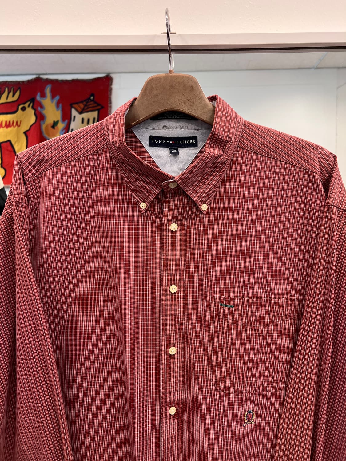 00s Tommy Hilfiger 타미힐피거 체크 셔츠 상품이미지3