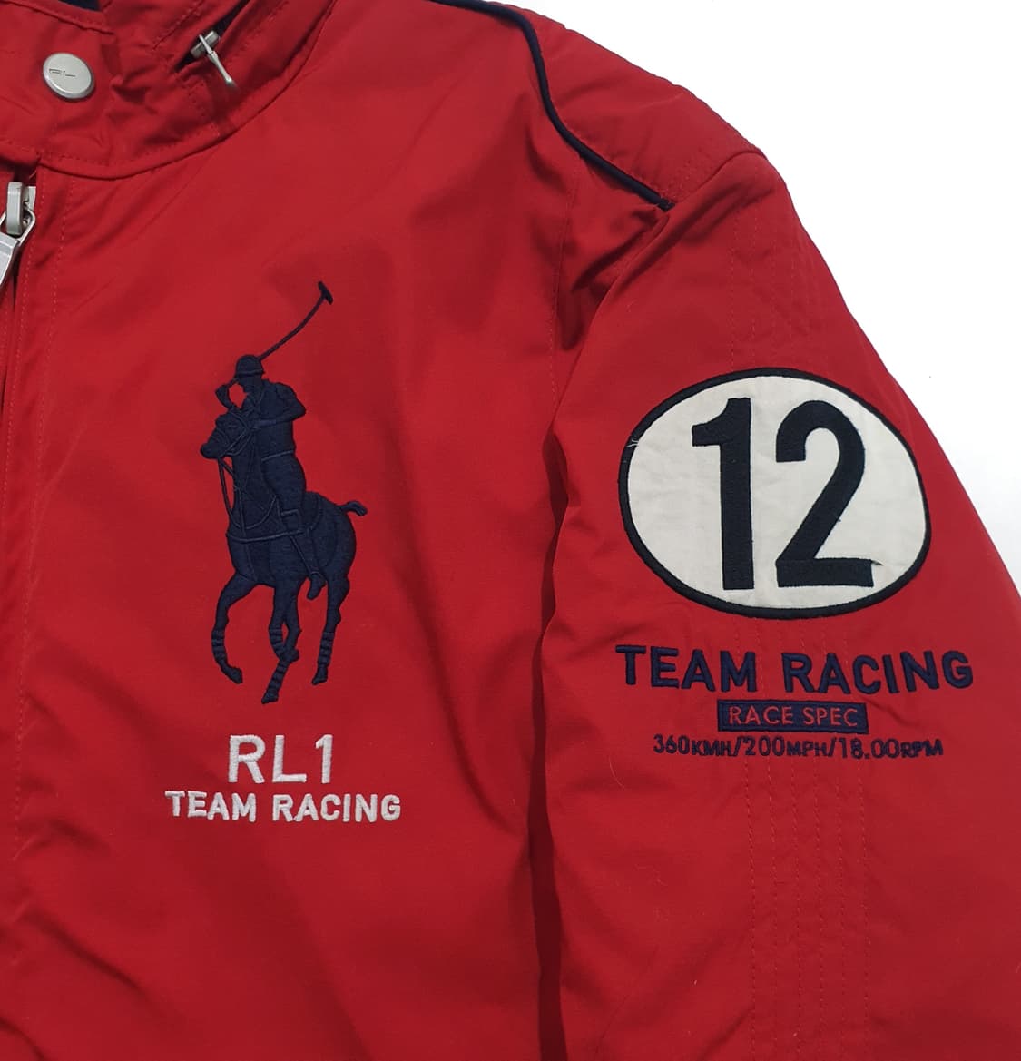 폴로 레이싱 패딩 브리티쉬 레드 m (100-105) 상품이미지6