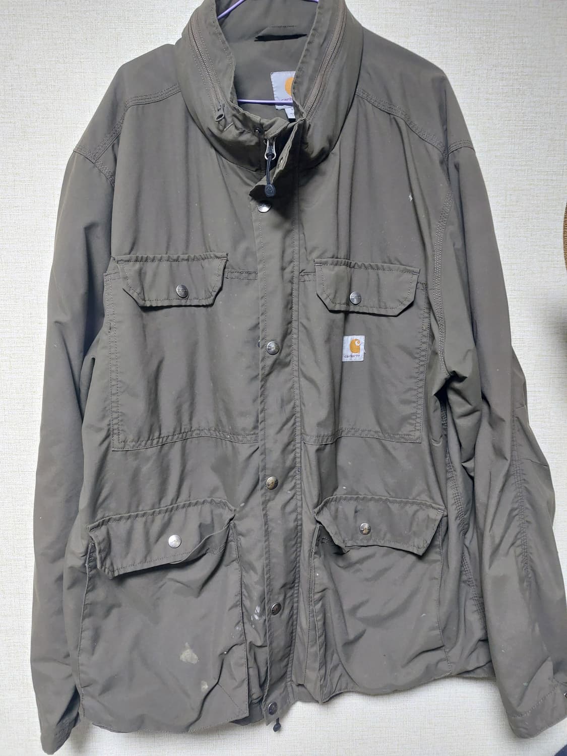 XL) 칼하트 유틸리티 페인트 데미지 코트 상품이미지1