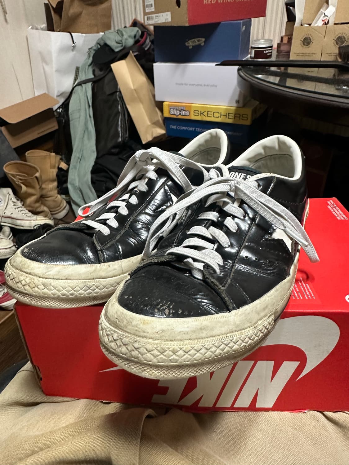 컨버스 원스타 로우 블랙 상품이미지1