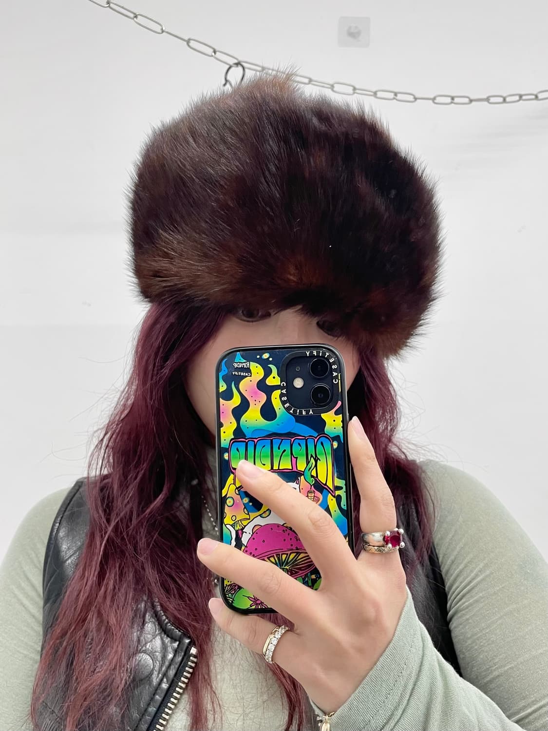 밍크 러시안 트루퍼 햇 상품이미지3