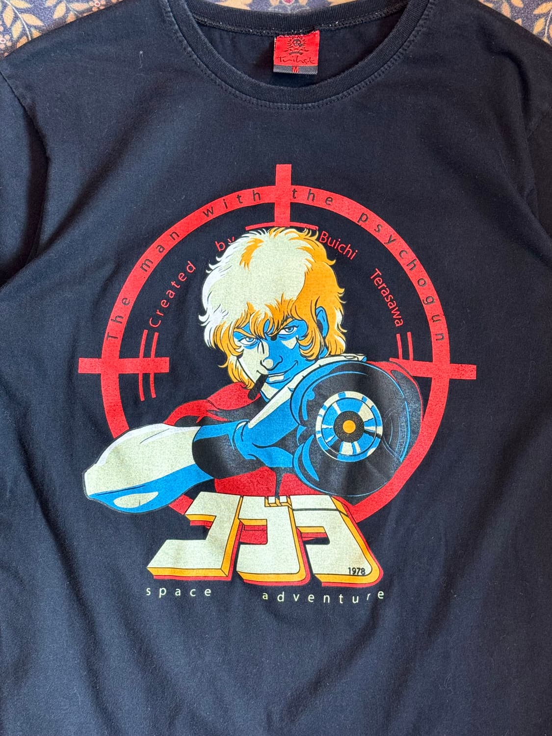 90-00s 빈티지 테라사와 부이치 코브라 애니 티셔츠 밴드 티셔츠 상품이미지2