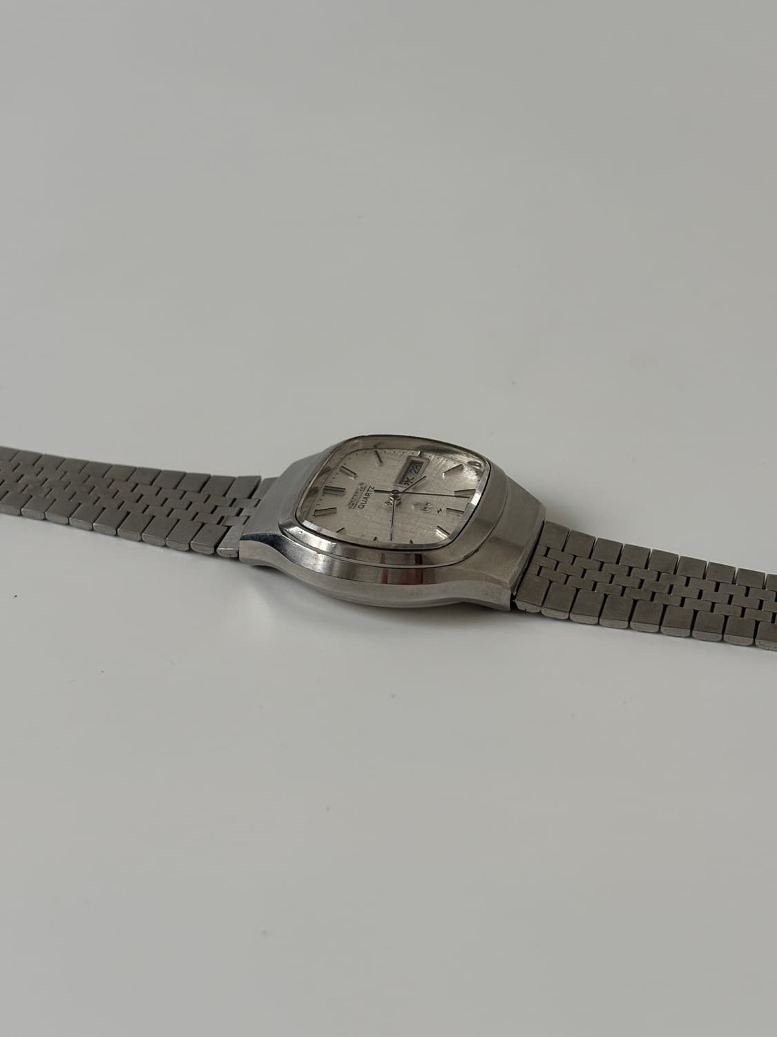 1970s Bokashi Dial Silver Quartz  상품이미지6