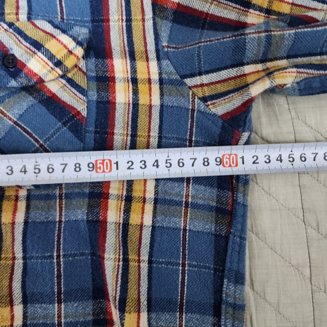 [XL] 빈티지 펜들턴 울 플란넬 셔츠 블루 멀티컬러 상품이미지8