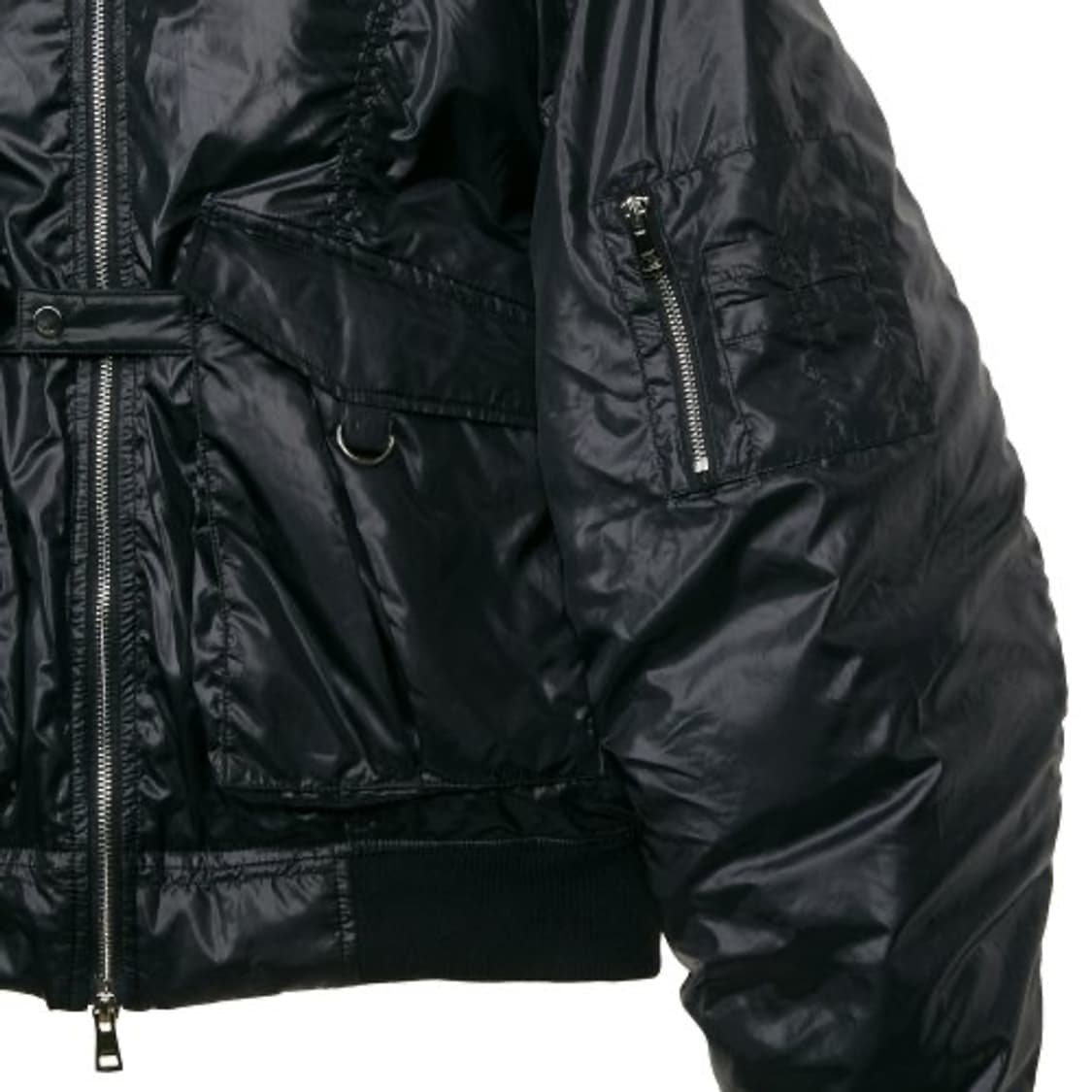 엘씨디씨 BOMBER PUFFER JACKET BLACK 상품이미지3