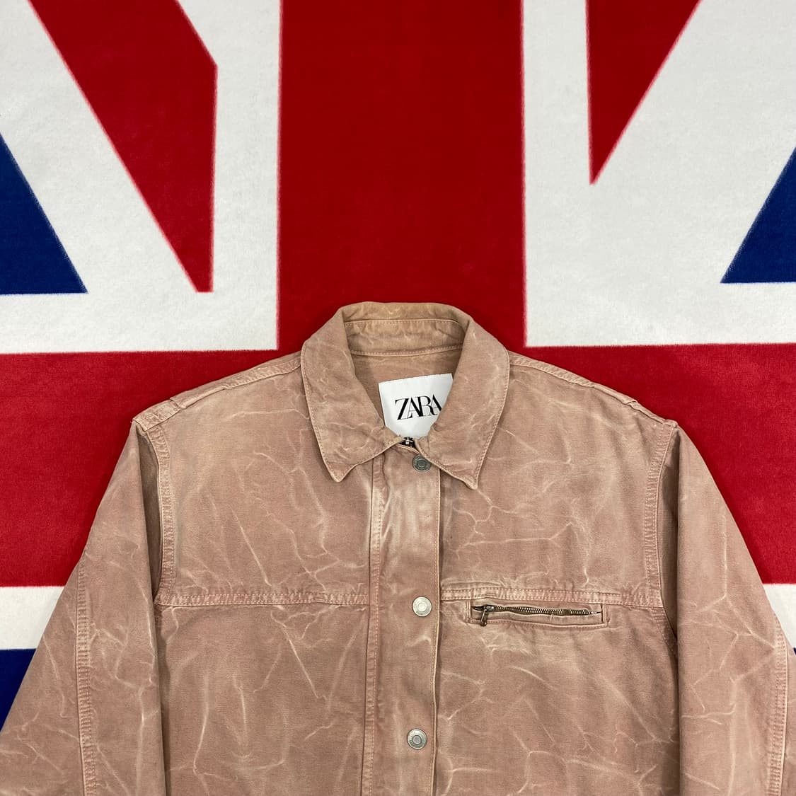  자라 자켓 실측 여성 66-77 상품이미지3