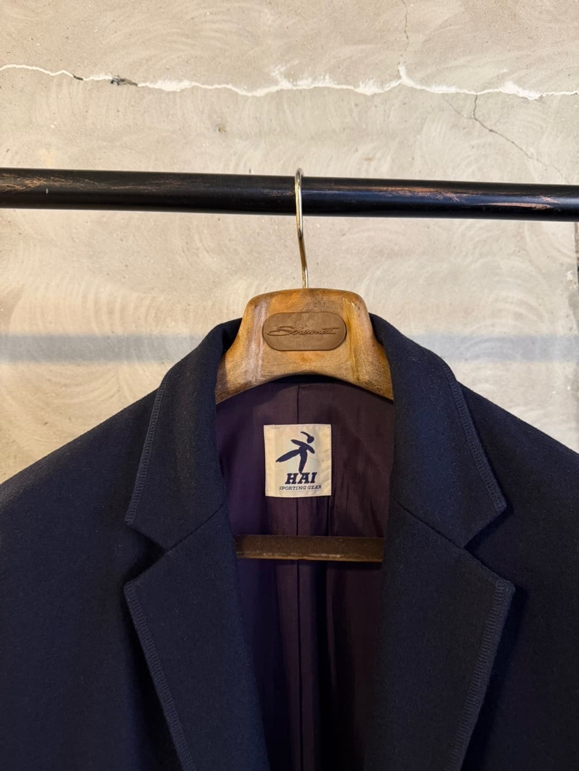 이세이미야케 HAI 네이비플란넬 자켓 남성100 상품이미지7