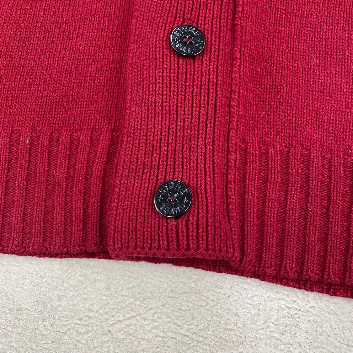 00s 스톤아일랜드 아카이브 더블 후드 울 니트 집업 (100) 상품이미지4