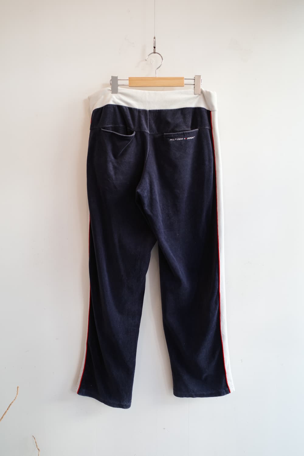 TOMMY HILFIGER 타미 힐피거 벨벳 밴딩팬츠 상품이미지6