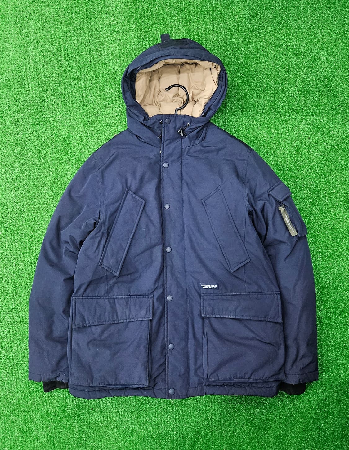 커버낫 남성 덕다운패딩 M 네이비 상품이미지1