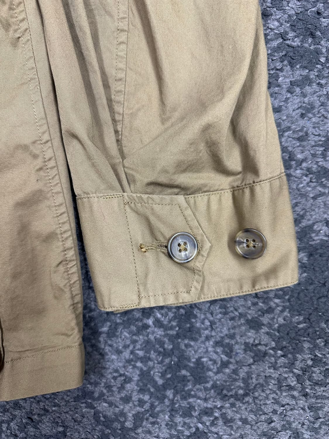 유니클로 U 퍼티그자켓 브라운 L 상품이미지3