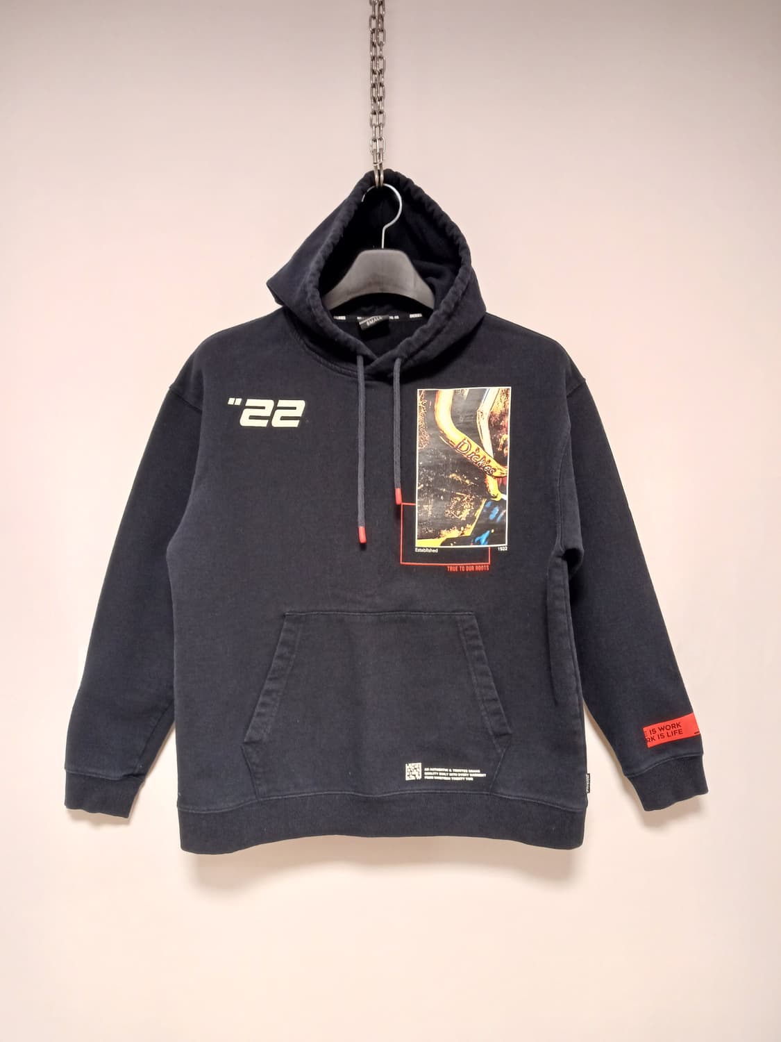 디키즈 패치워크  프린트 후드티셔츠 상품이미지1