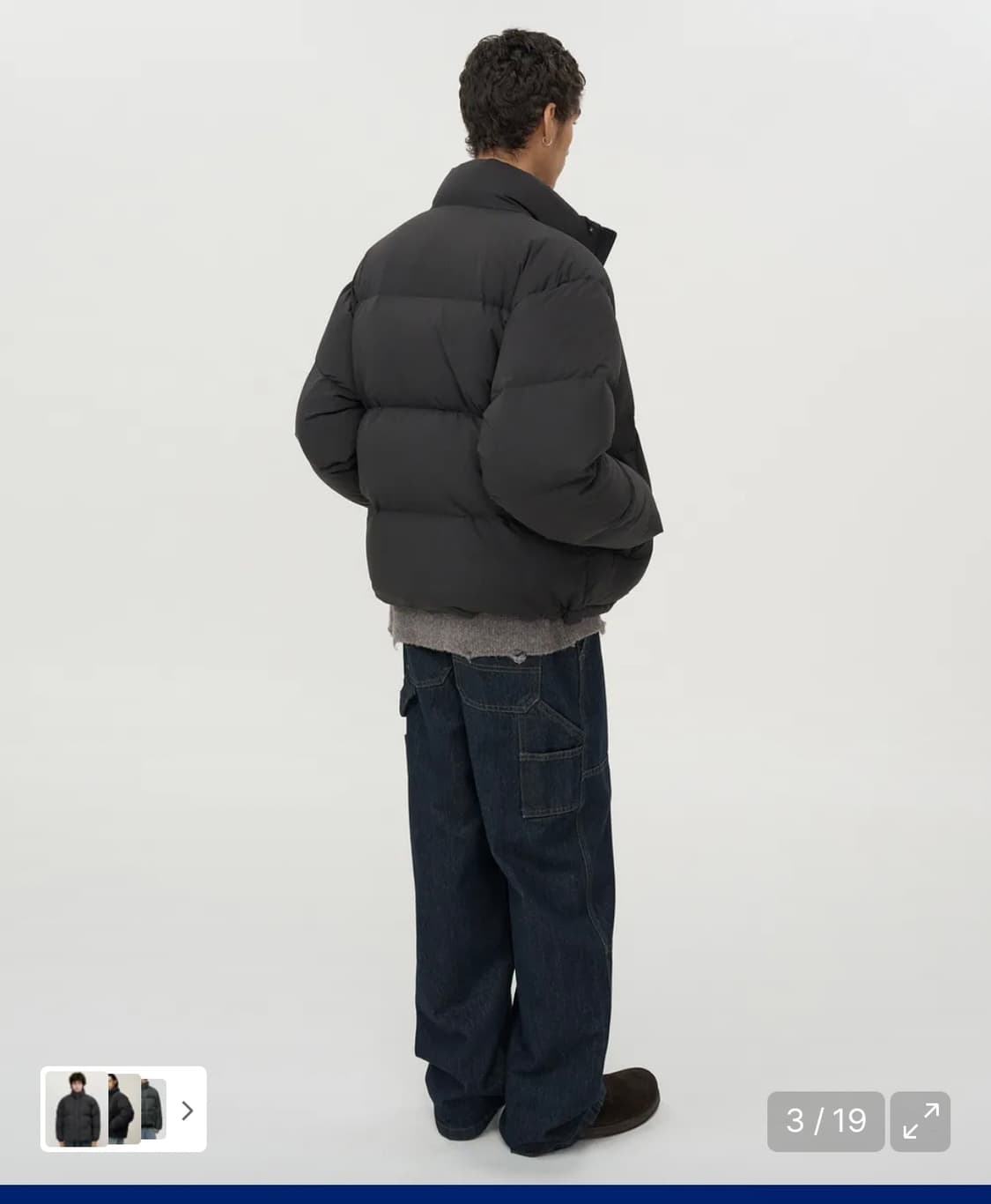 인사일런스 에센셜 다운 자켓 숏패딩 상품이미지3