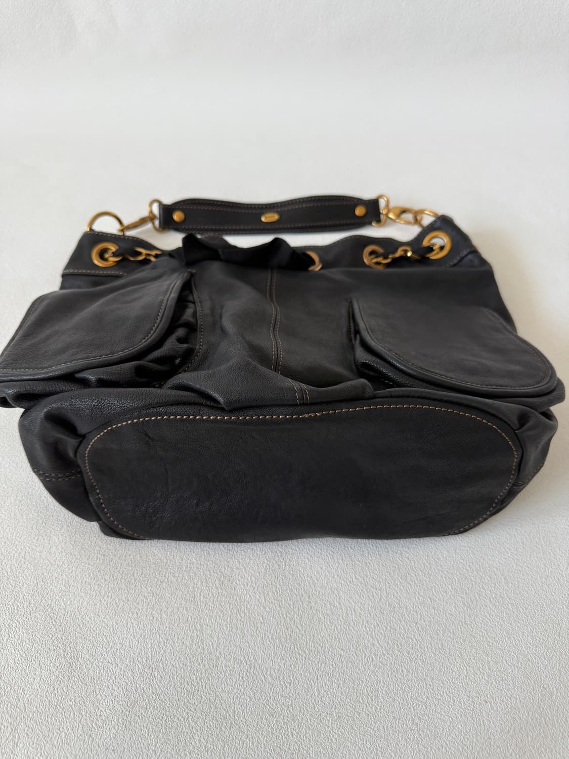 라비엔코(RABEANCO) 레더 숄더백 상품이미지5