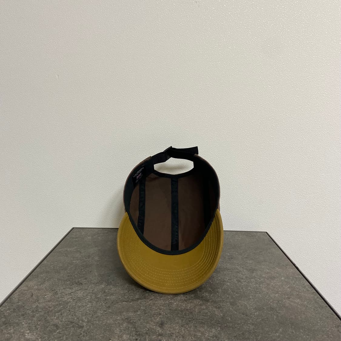 슈프림 박스로고 캠프캡 모자 왁스드 코튼 브라운 상품이미지5