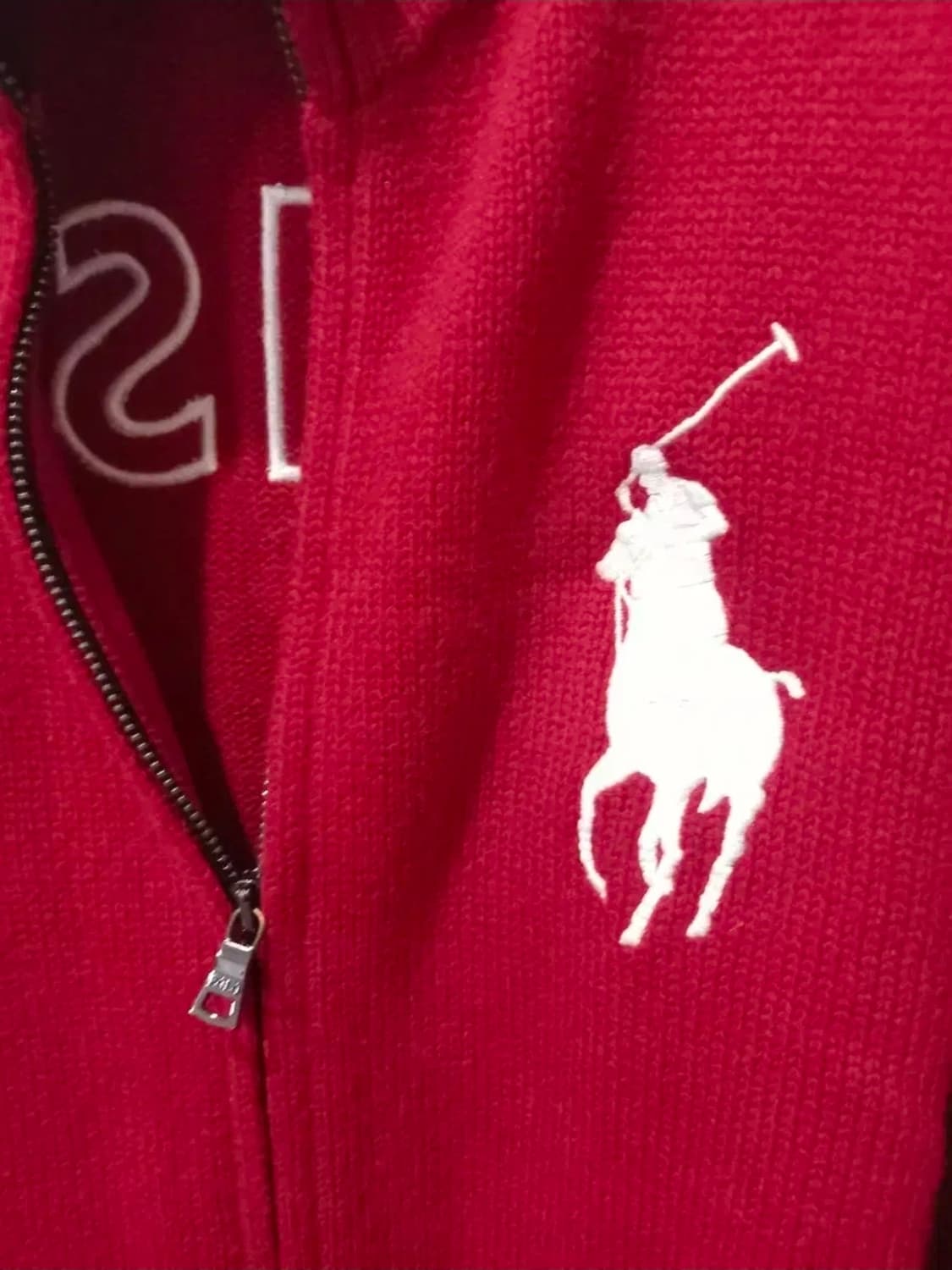 폴로 POLO 스위스 니트집업 100/L 상품이미지2