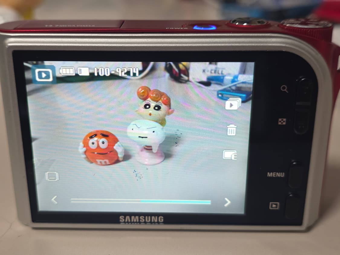 삼성 블루 NV100HD 빈티지 디지털카메라 상품이미지6