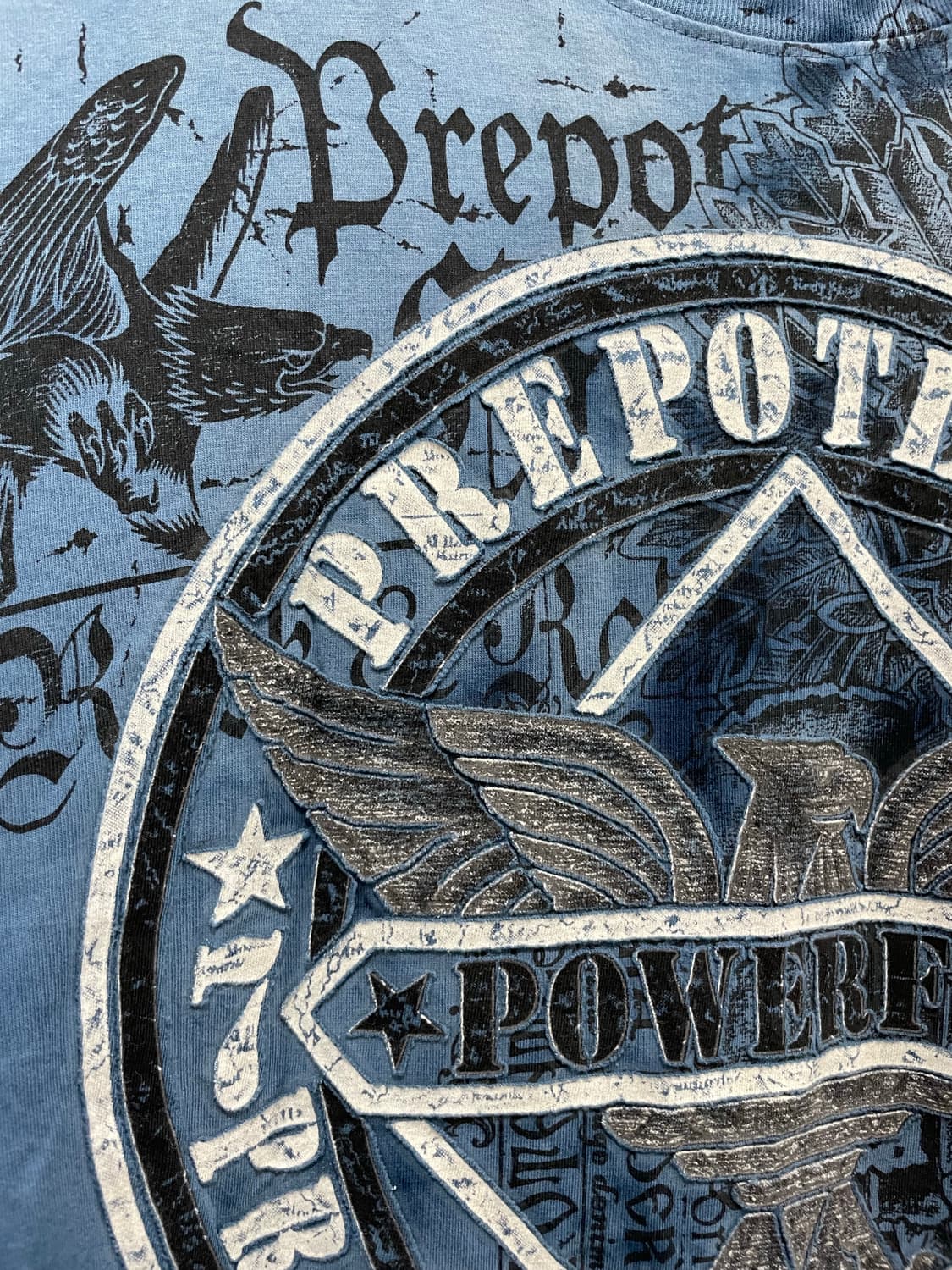 Prepotente 프레포텐테 락 시크 타이다이 반팔티셔츠 상품이미지8