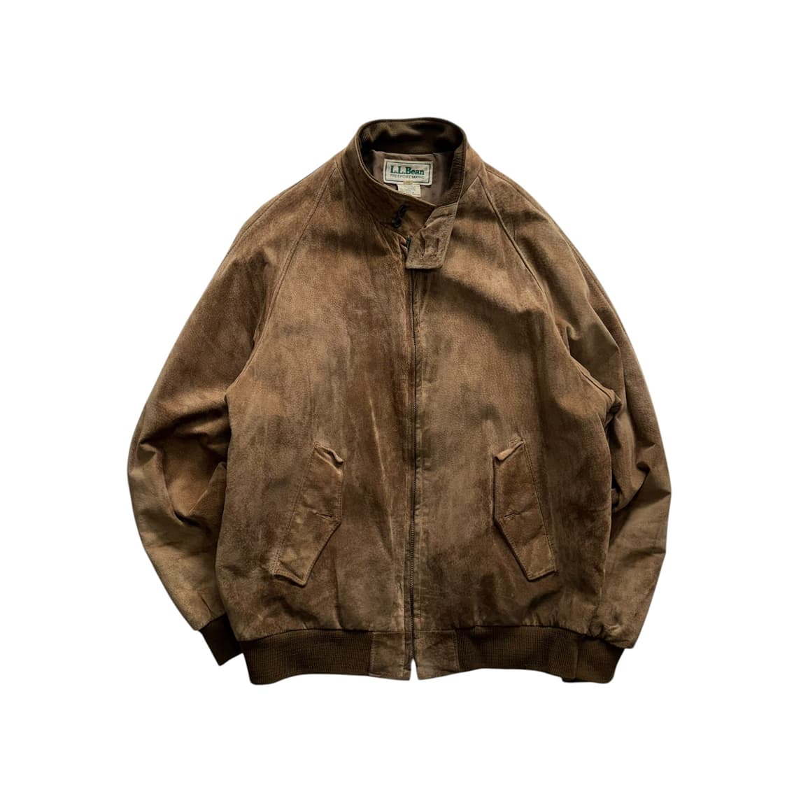 [103~105] 90's 엘엘빈 스웨이드 해링턴 자켓 상품이미지1