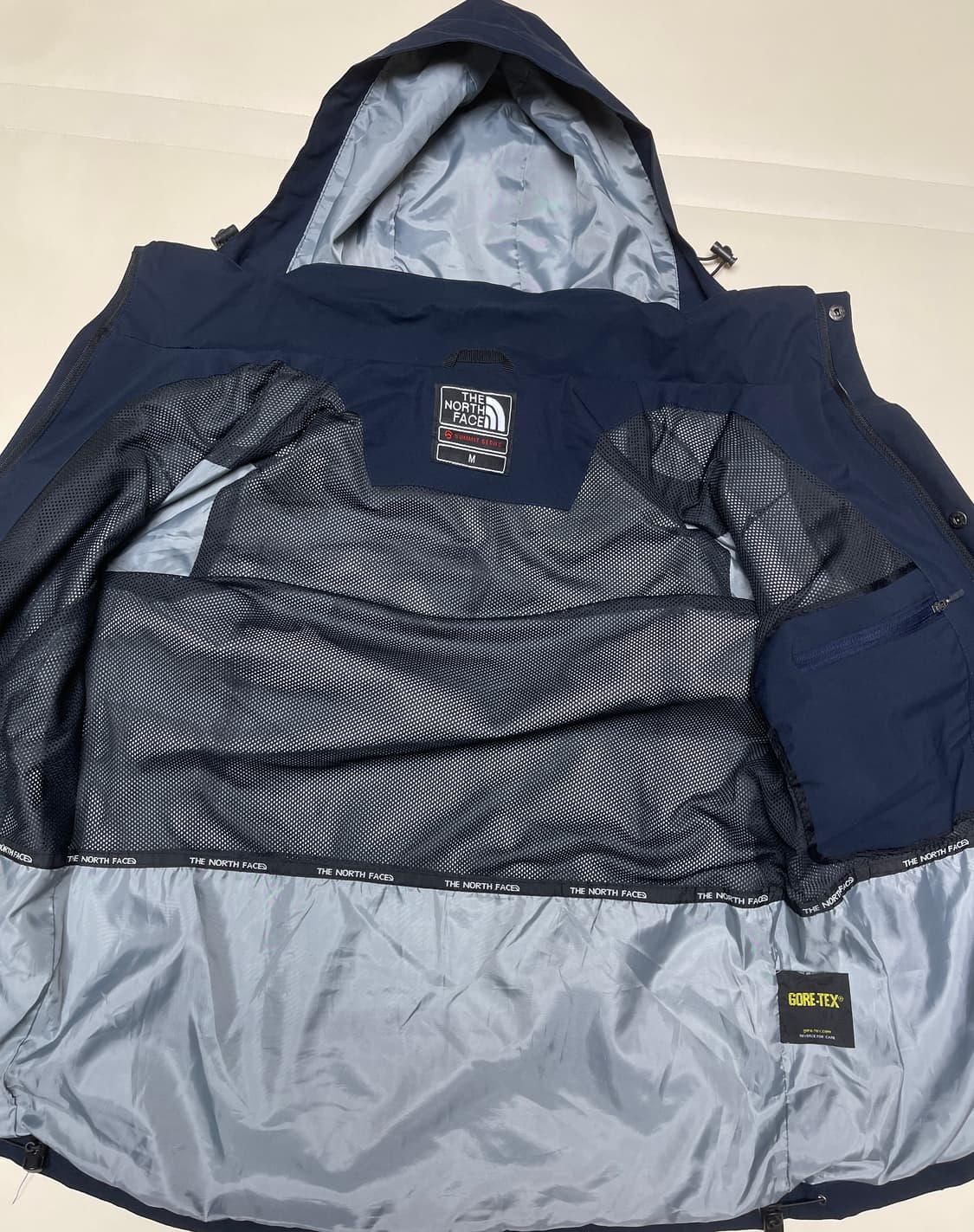 노스페이스 써밋 고어텍스 자켓 네이비 상품이미지4