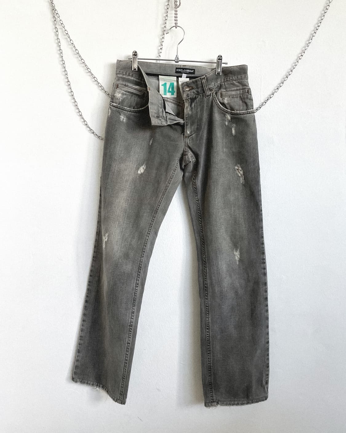 돌체앤가바나 그런지 디스트로이드 데님 상품이미지7