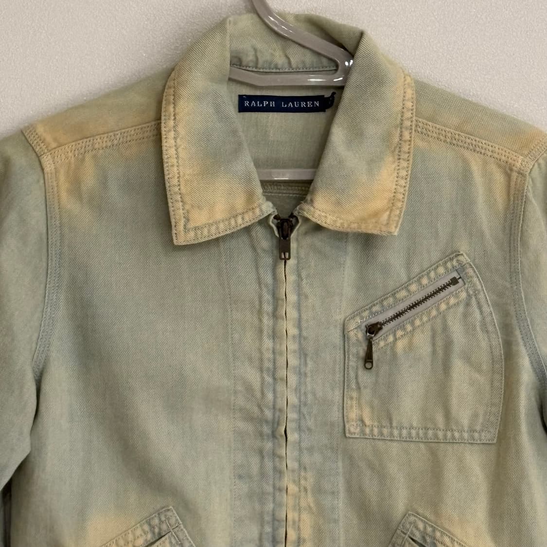랄프로렌 워싱 데님 자켓 S 상품이미지3