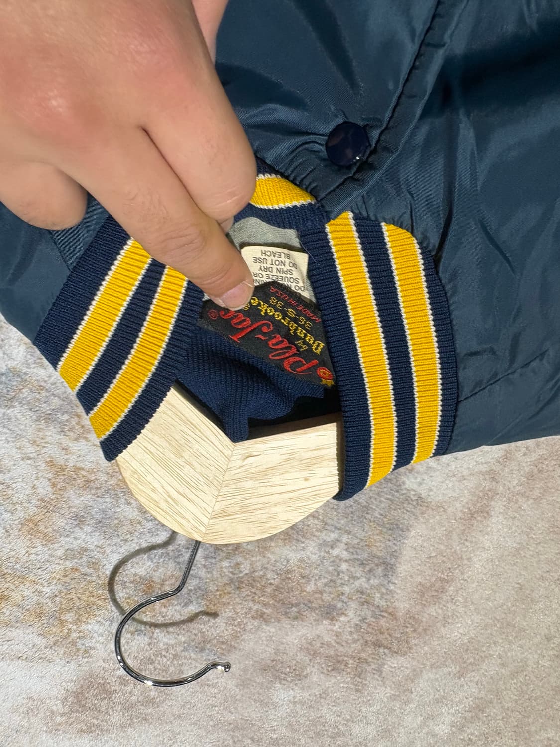 빈티지 made in USA 바시티 자켓 상품이미지3