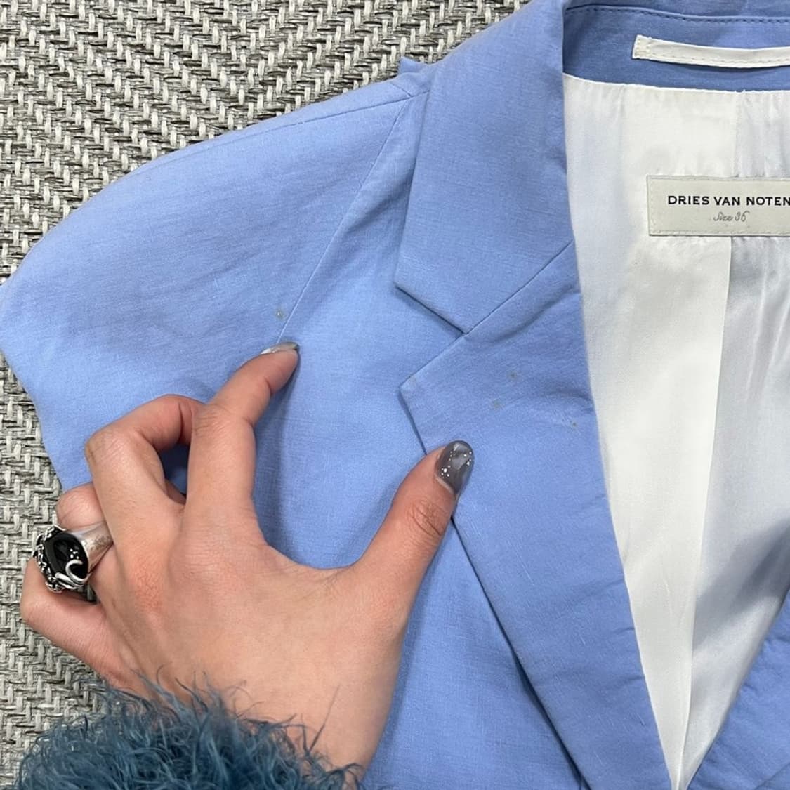 드리스반노튼 린넨 코튼 자켓 v0952 상품이미지5