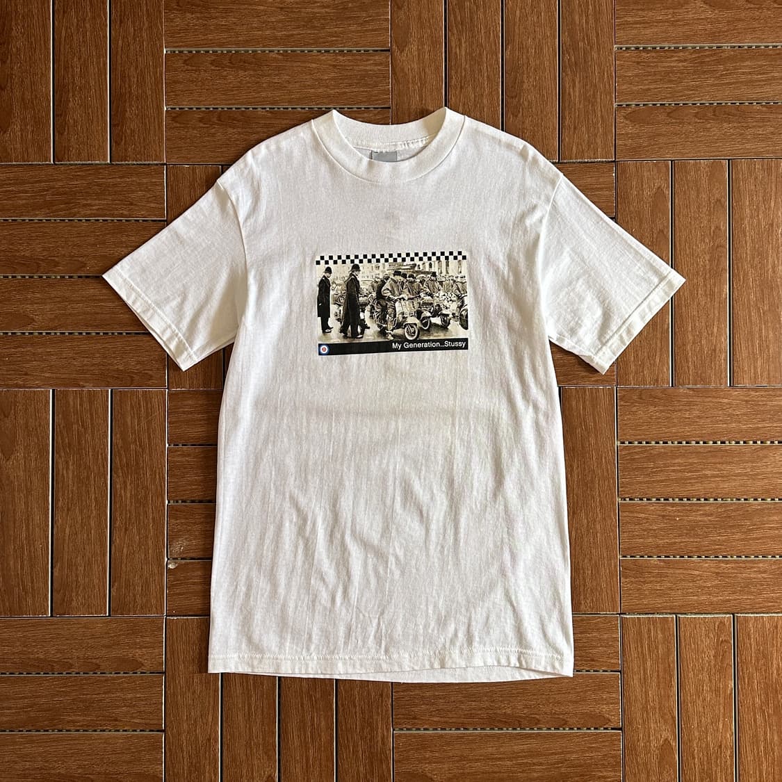 00’s Stussy X The who USA made 1/2 tee 상품이미지1