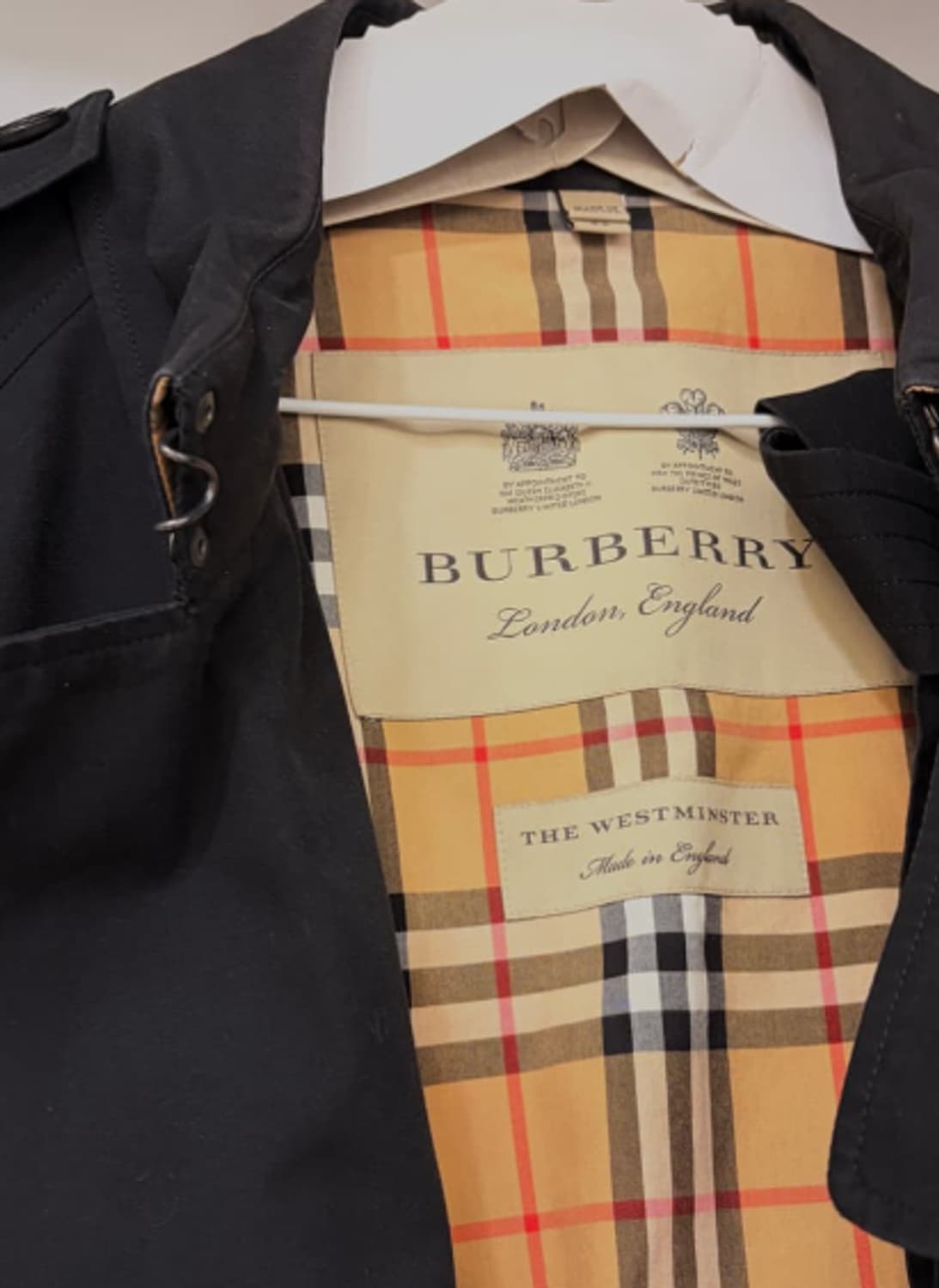 버버리 웨스트민스터 트렌치자켓 56 xl 상품이미지3