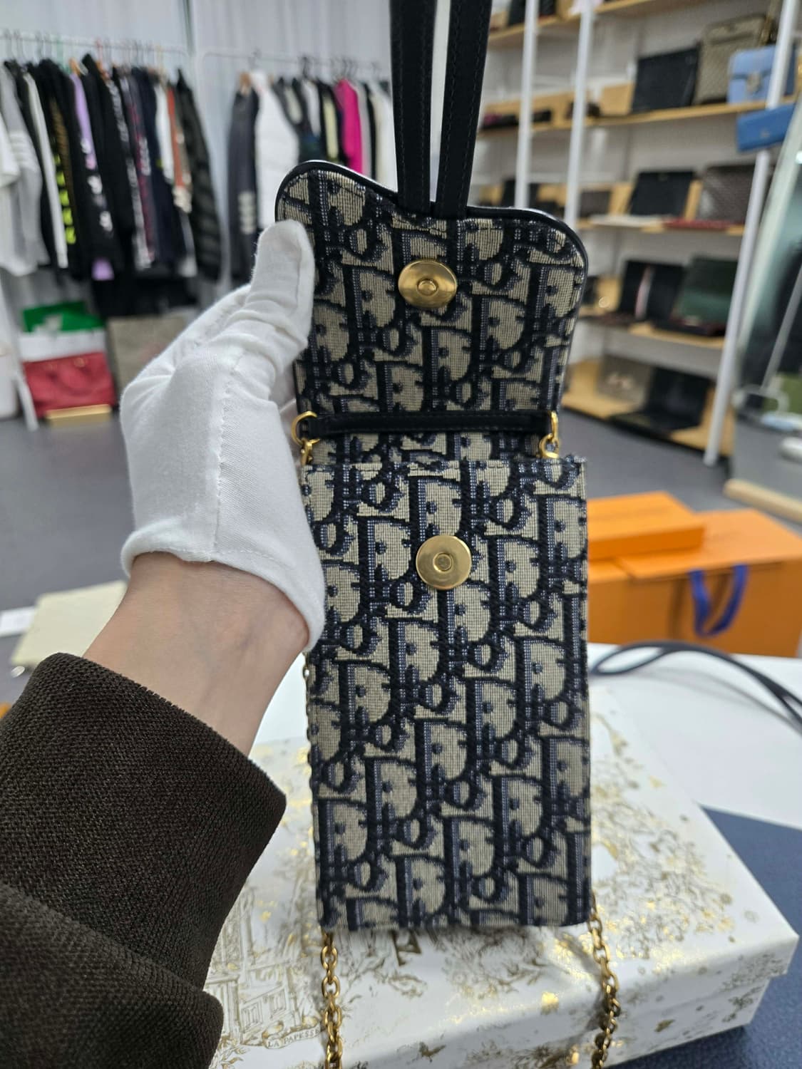 [40%할인] 디올 오블리크 폰홀더백 상품이미지7