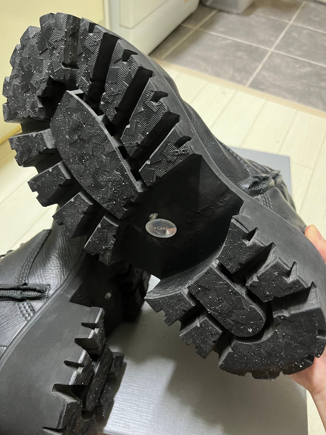 황금사이즈 발렌시아가 스톰퍼 부츠 42 상품이미지7