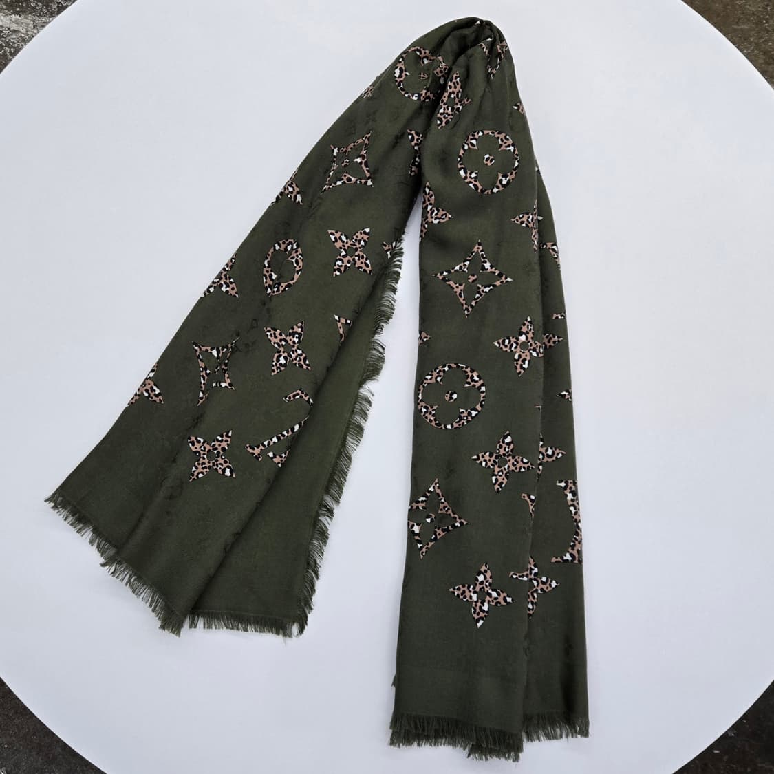 루이비통 정글 모노그램 자이언트 숄 머플러 상품이미지1