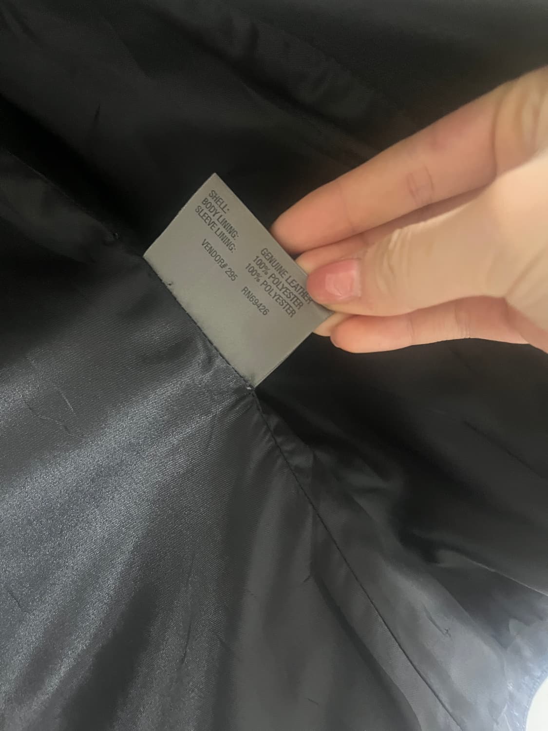 디테일 느좋.. 고퀄 램스레더 100% 자켓 펠레스튜디오 상품이미지5