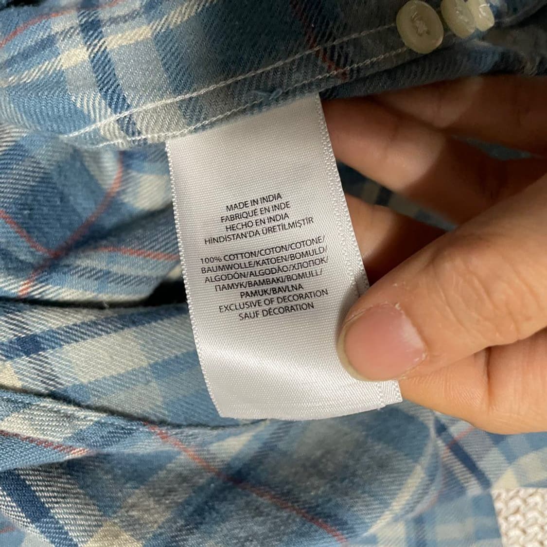 폴로. 체크셔츠. 7642 상품이미지4