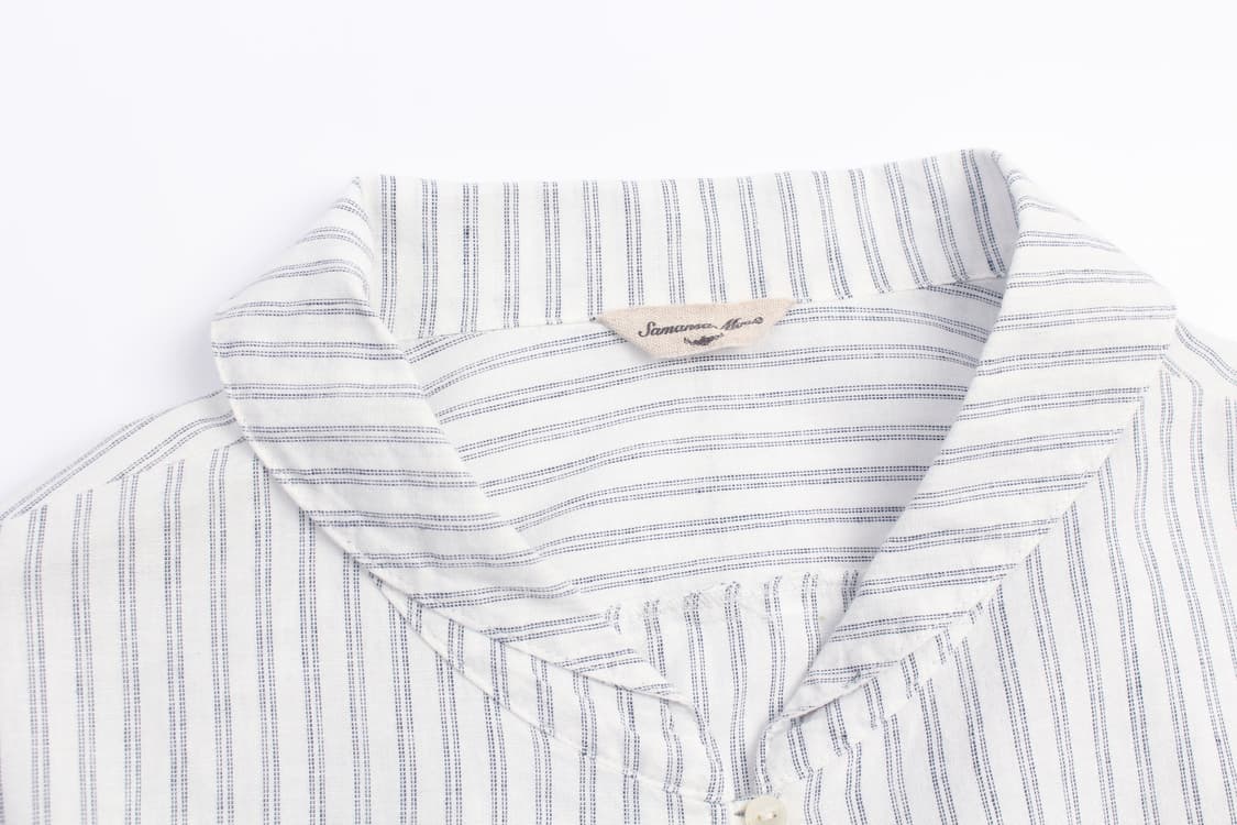 SAMANSA MOS2 Stripe Pullover Half Sleeve 상품이미지3