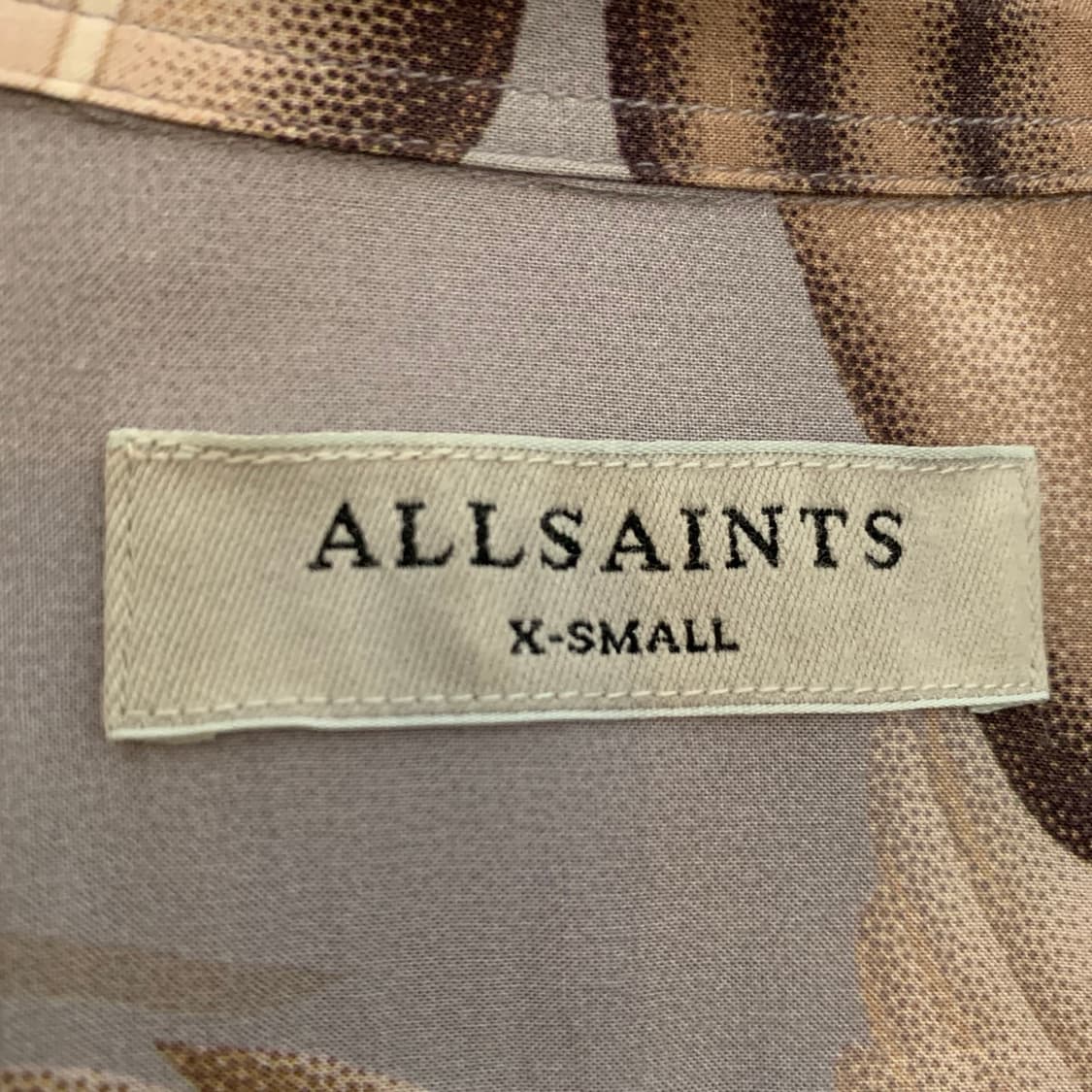 S 올세인츠 하와이안 웨이더 오버핏 긴팔 셔츠 남방 상품이미지5