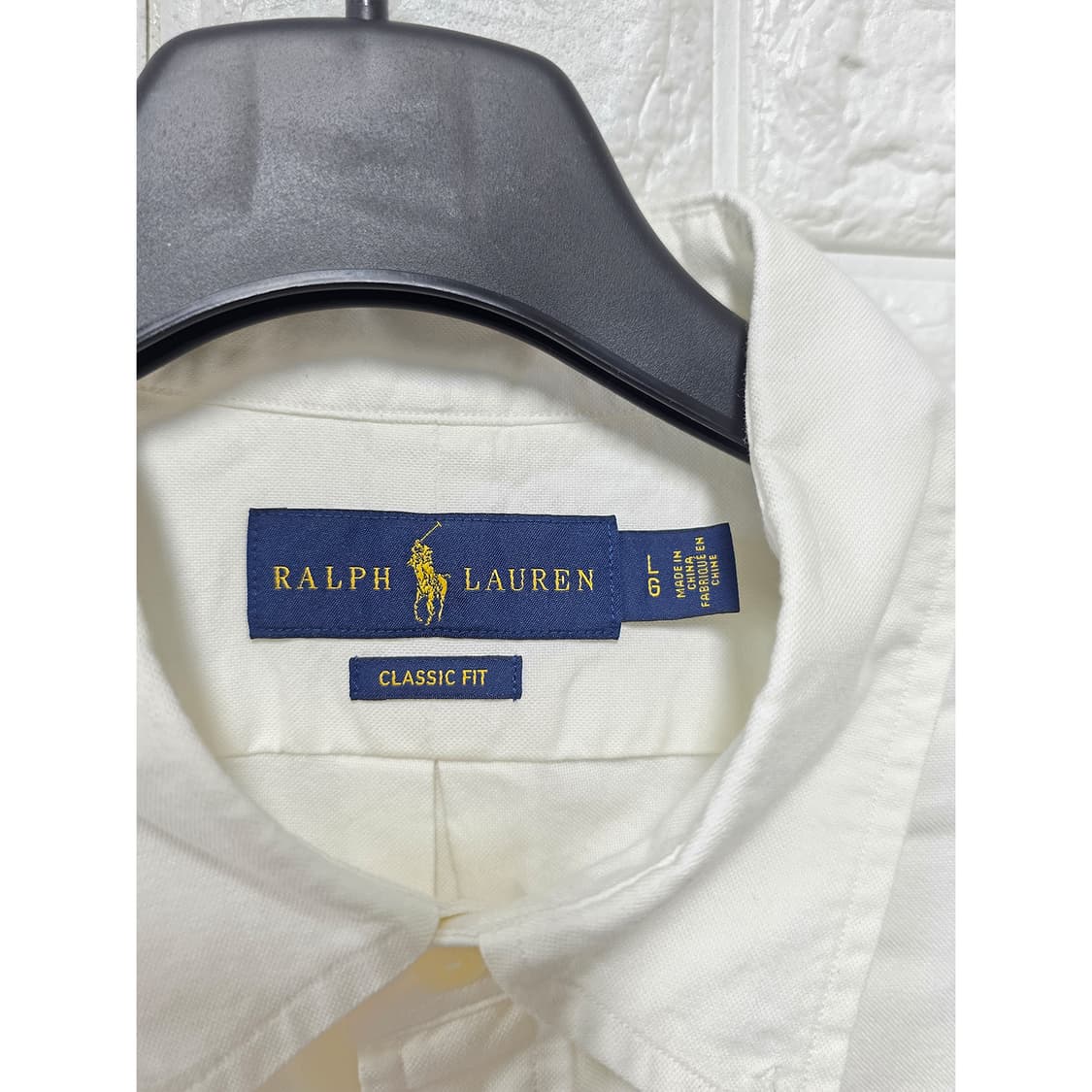 택포// 폴로 랄프로렌 화이트 셔츠 L 상품이미지2