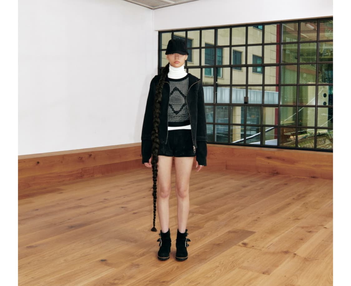 미스치프 후드집업 RHOMBUS PUNCHING HOODIE ZIP-UP 상품이미지5
