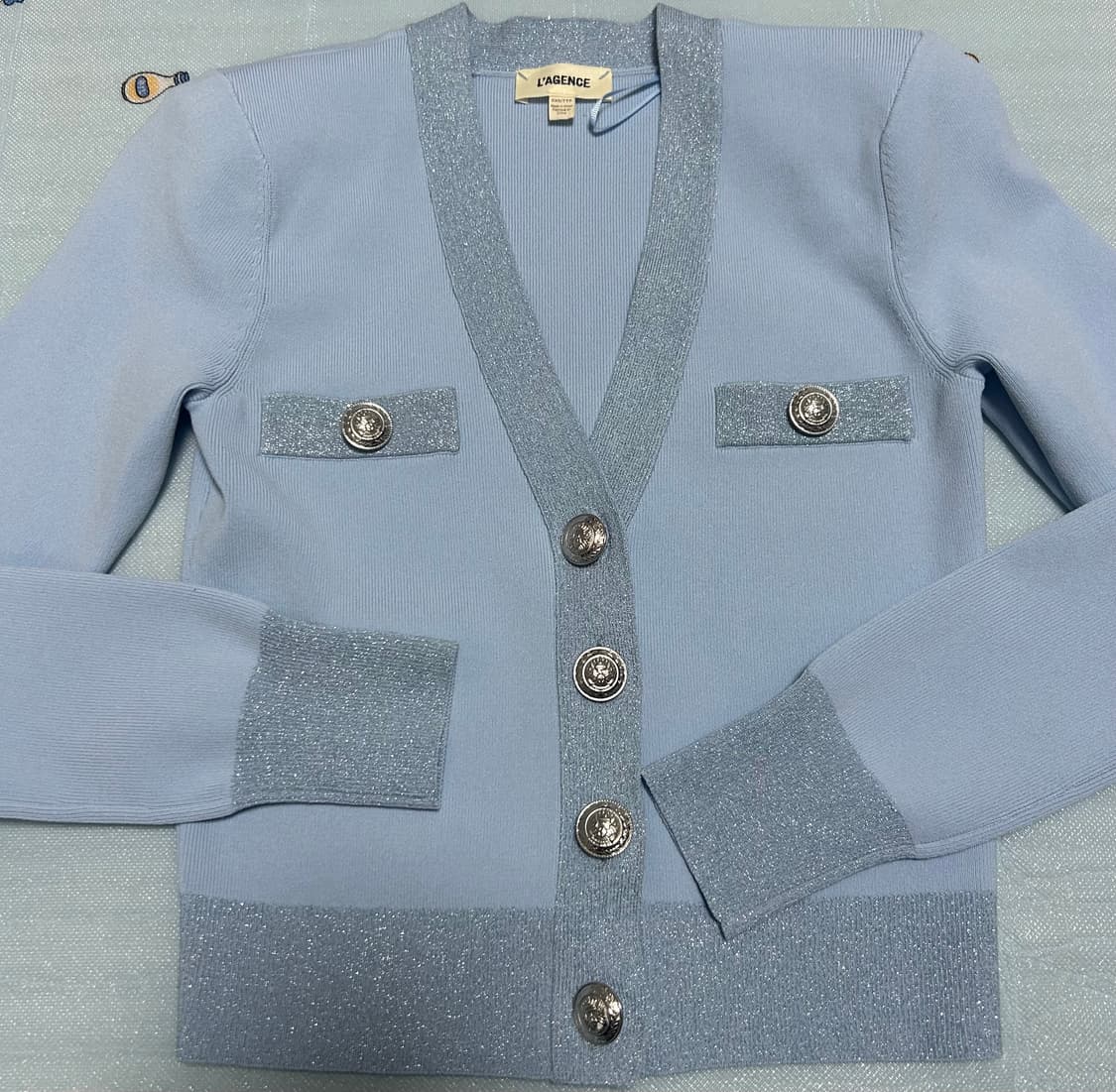 L'AGENCE(라장스) TAYA 크롭 가디건 -미착용새상품,택포함- 상품이미지1