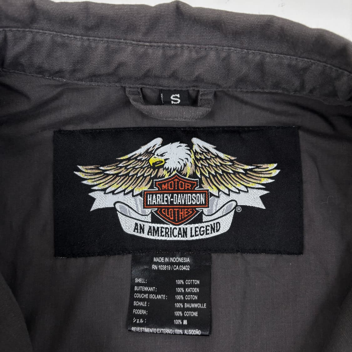 할리 데이비슨 코튼 자켓 상품이미지6